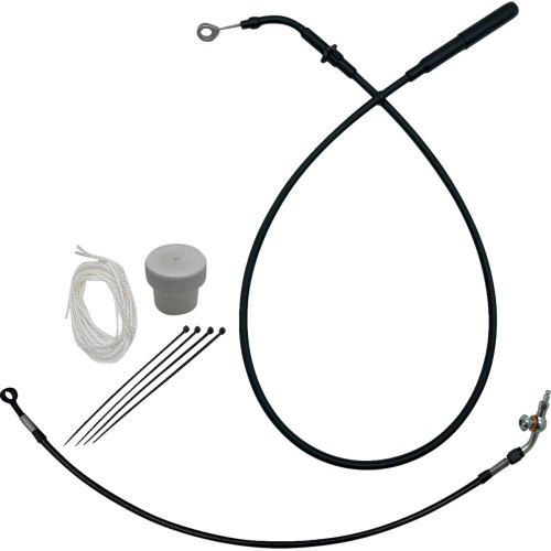 FAT BAGGERS INC. 119914B Ez Installation Kit - +4" - Fltr '21-'23 - Black 119914-B