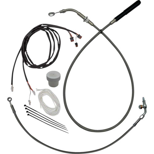 FAT BAGGERS INC. 119918 Ez Installation Kit - +8" - Fltr '21-'23 - Braided 119918
