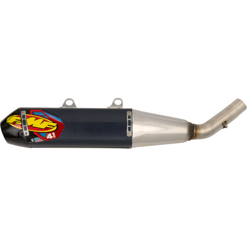 Factory 4.1 Rct Slip-On Muffler With Carbon Cap - Aluminum - Tf 250-X 045694