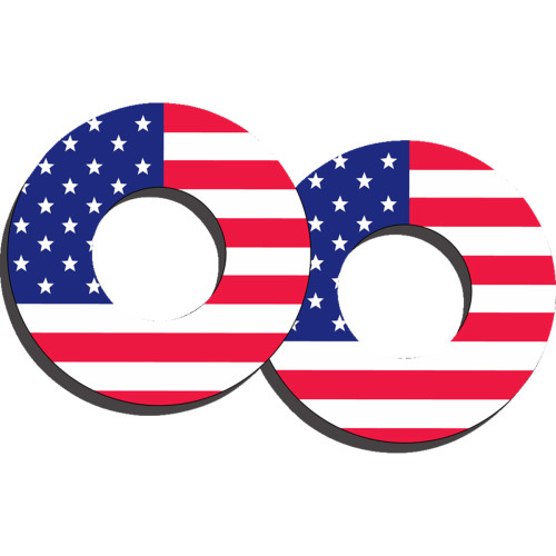 Factory Effex Grip Donuts - Flag Red/White/Blue 27-67100