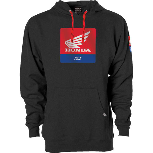 FACTORY EFFEX 2688302 Factory Effex Honda Boxer Pullover Hoodie - Heather Charcoal - Medium 26-88302