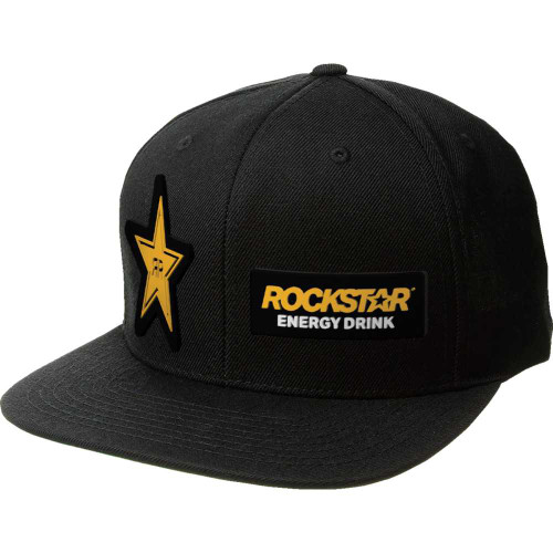 FACTORY EFFEX 2686620 Factory Effex Rockstar Team Snapback Hat - Black 26-86620