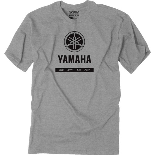 FACTORY EFFEX 2787238 Factory Effex Yamaha Alpha T-Shirt - Heather Gray - 2Xl 27-87238