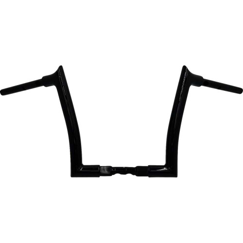 FAT BAGGERS INC. 848012B Fat Baggers Inc. 1-1/2" Ez Install Pointed Top Handlebar - 12" - Black 848012-B