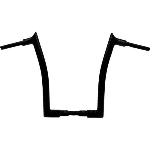 FAT BAGGERS INC. 818016B Fat Baggers Inc. 1-1/2" Ez Install Pointed Top Handlebar - 16" - Black 818016-B
