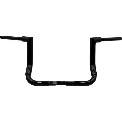 FAT BAGGERS INC. 645012B Fat Baggers Inc. Handlebar - Flat Top - 12" - Black 645012-B