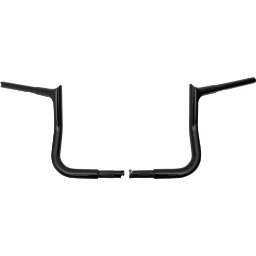FAT BAGGERS INC. 945010B Fat Baggers Inc. Handlebar - Pointed Top - 10" - Black 945010-B