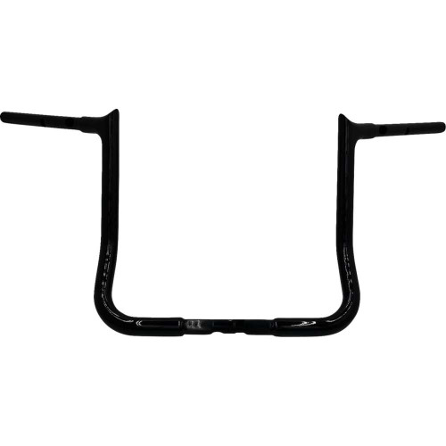FAT BAGGERS INC. 945014B Fat Baggers Inc. Handlebar - Pointed Top - 14" - Black 945014-B