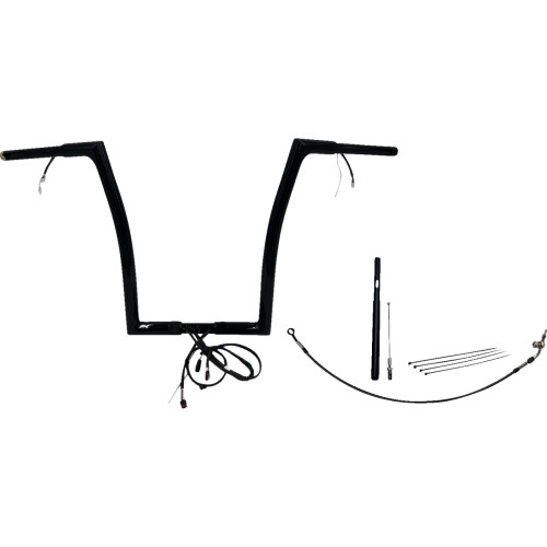 Fat Baggers Inc. Handlebar Kit - Flat Top - 16" - Black 712916-B