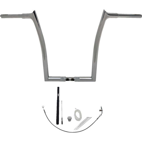 FAT BAGGERS INC. 919916 Fat Baggers Inc. Handlebar Kit - Pointed Top - 16" - Chrome 919916