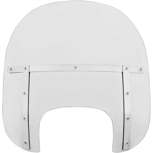 MEMPHIS SHADES MEM6100 Memphis Shades Fats Windshield - Clear - 15" - Flfb/S Mem6100