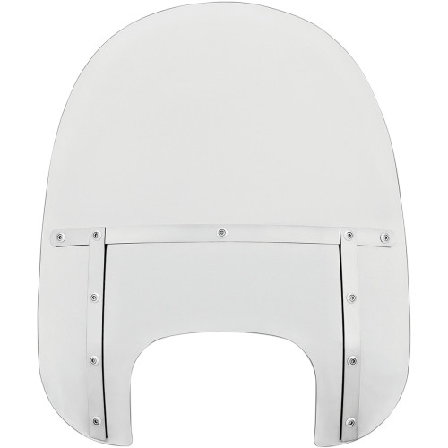 Memphis Shades Fats Windshield - Clear - 19" - Flfb/S Mem6300