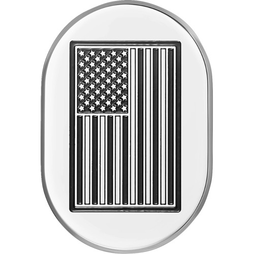 Figurati Designs Antenna Cover - Left Rear Fender - Contrast Cut American Flag - Chrome Fd26-Ac-Ss-Lt Figurati Designs Antenna Cover - Left Rear Fender - Contrast Cut American Flag - Chrome Fd26-Ac-Ss-Lt