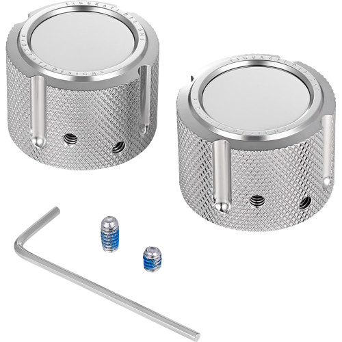 Figurati Designs Axle Nut Cover - Front - Stainless Steel - Smooth - Silver Fd60-Fac-Ss Figurati Designs Axle Nut Cover - Front - Stainless Steel - Smooth - Silver Fd60-Fac-Ss