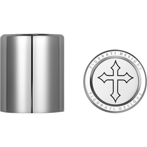 Figurati Designs Docking Hardware Covers - Short - Cross - Stainless Steel Fd41-Dc-2530-Ss Figurati Designs Docking Hardware Covers - Short - Cross - Stainless Steel Fd41-Dc-2530-Ss