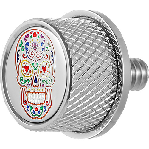 Figurati Designs Seat Mounting Knob - Stainless Steel - Sugar Skull Fd30-Seat-Screw-Ss