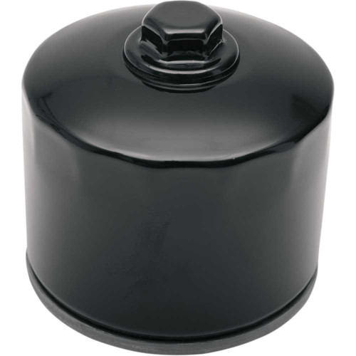 DRAG SPECIALTIES 0712-0132 Drag Specialties Oil Filter With Nut - Black
