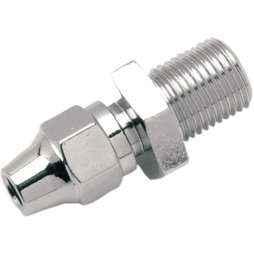 DRAG SPECIALTIES 1742-0064 Drag Specialties Brake Line Fitting - 7/16-24 - Straight