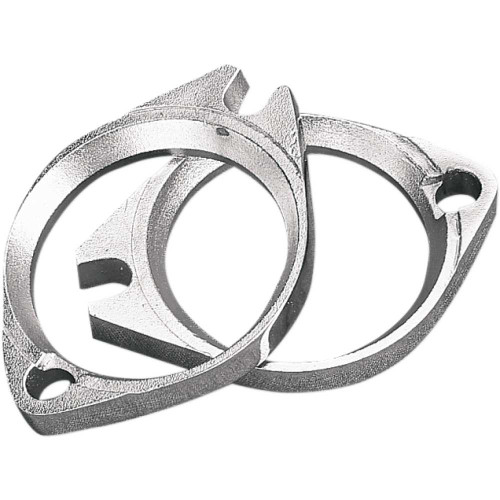 DRAG SPECIALTIES DS-289212 Drag Specialties Intake Manifold Flanges - Chrome - Evolution Big Twin/Twin Cam/Sportster