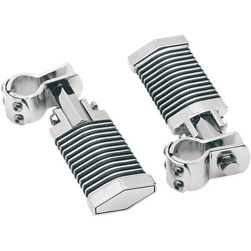 Drag Specialties Flat Footpegs - With O-Rings