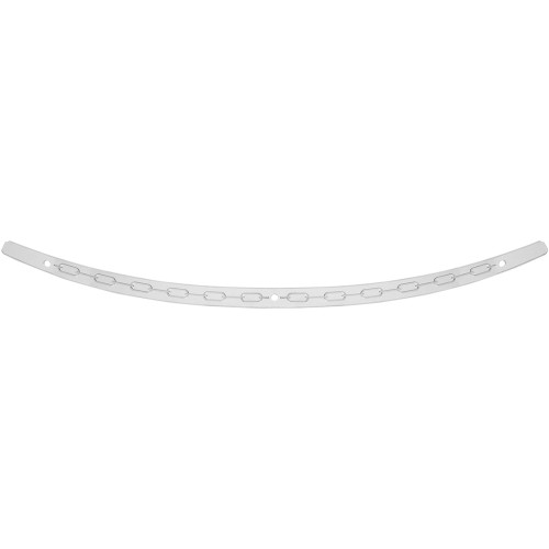 Memphis Shades Windshield Trim - Polished - Chain - Flh Mem0973