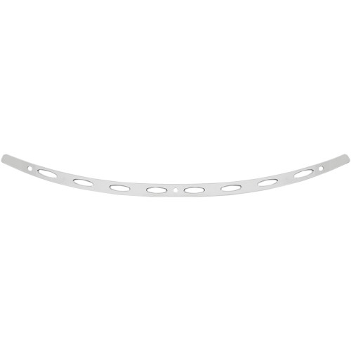 Memphis Shades Windshield Trim - Polished - Oval - Flh Mem0975 Memphis Shades Windshield Trim - Polished - Oval - Flh Mem0975