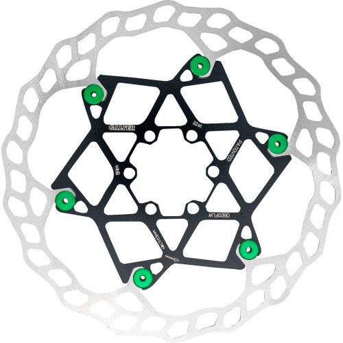 GALFER DB014FLWG Floating Wave Brake Rotor - 203 Mm X 2 Mm - Green Db014Flwg