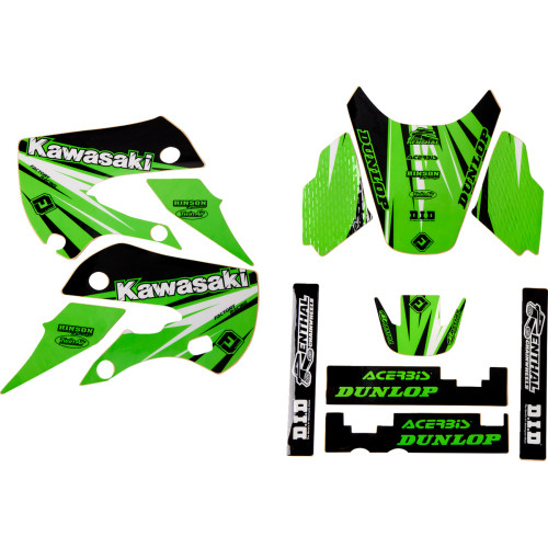 Flu Designs Inc. Pts 6 Graphic Kit - Kx 125/250 21131