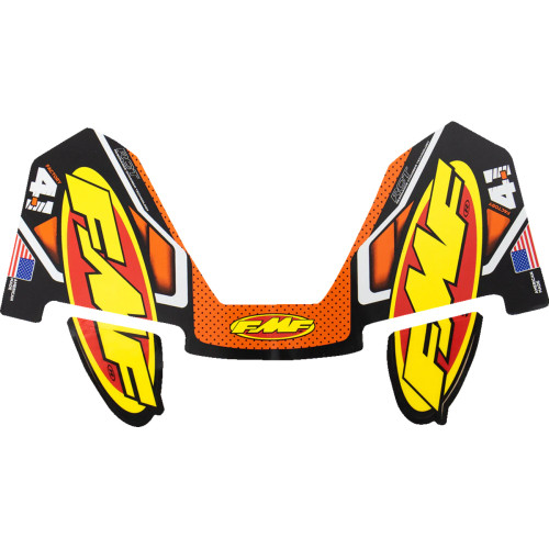 Fmf Exhaust Replacement Decal - 4.1 - Colorways Orange 014850