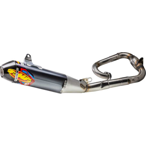 FMF 044477 Fmf Factory 4.1 Rct Exhaust System - Aluminum - Stainless Steel Header - Carbon Fiber End Cap 044477