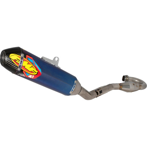 Fmf Factory 4.1 Rct Exhaust System - Titanium - Carbon End Cap 042406