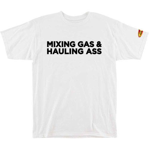 FMF FA21118915WHT2X Fmf Gass T-Shirt - White - 2Xl Fa21118915Wht2X