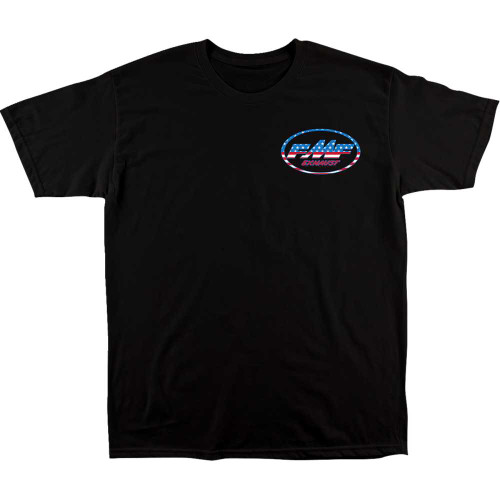 FMF SU24118908BLKMD Fmf Rally T-Shirt - Black - Medium Su24118908Blkmd