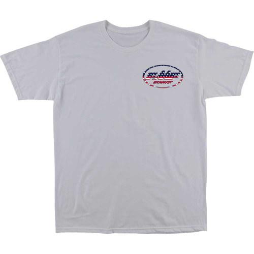 FMF SU24118908SILLG Fmf Rally T-Shirt - Silver - Large Su24118908Sillg