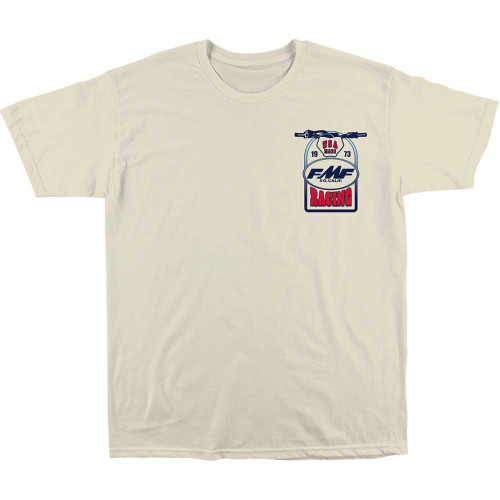 FMF SU24118900NATSM Fmf Speedway T-Shirt - Natural - Small Su24118900Natsm