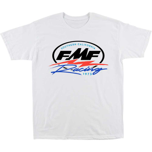 FMF SU24118907WHTMD Fmf Zip T-Shirt - White - Medium Su24118907Whtmd
