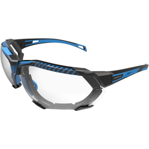 Forceflex Ff4 Sunglasses - Foam - Black/Blue - Clear Ff4-01024-041