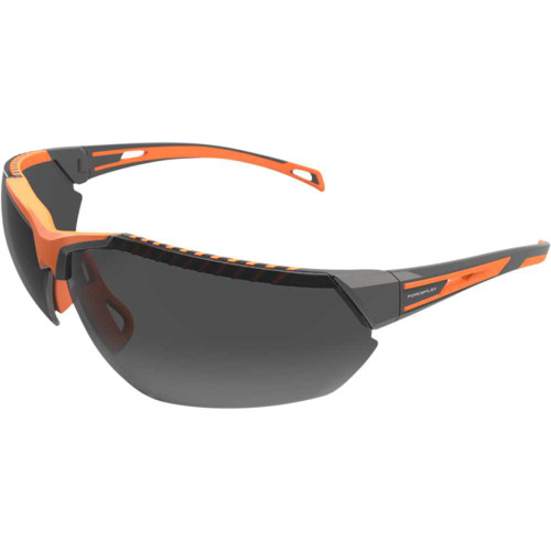 FORCEFLEX FF404055040 Forceflex Ff4 Sunglasses - Gray/Orange - Smoke Ff4-04055-040