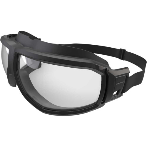 FORCEFLEX FFG01045040 Forceflex Riding Goggles - Anti-Fog - Black/Gray - Clear Ffg-01045-040