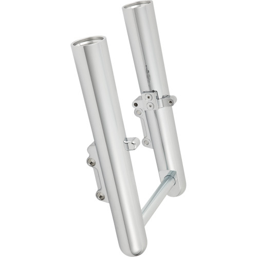 Fork Legs - Chrome - Smooth - Dual Disc 40-529