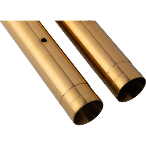 CUSTOM CYCLE ENGINEERING 710141 Fork Tubes - 47 Mm - 21.18" - Gold 710141