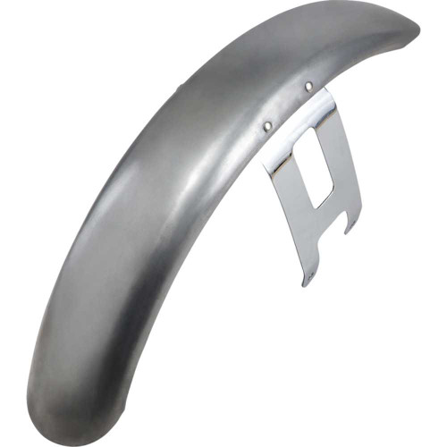 DRAG SPECIALTIES DS-393470 Drag Specialties Wide Glide-Style Front Fender With Chrome Mounting Brackets - For 19" Or 21" Wheel