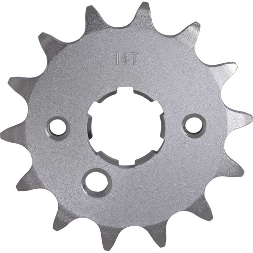 MOOSE RACING 26211214CRMO Front Sprocket - 14 Tooth - Yamaha/Kawasaki 26-2112-14Crmo