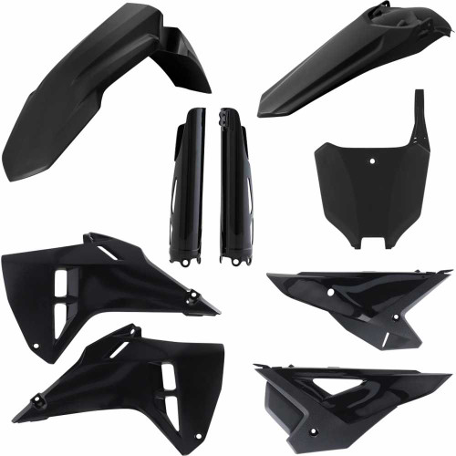 ACERBIS 2985980001 Full Replacement Body Kit - Black 2985980001
