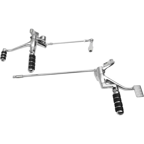 DRAG SPECIALTIES 1622-0488 Drag Specialties Forward Control - 2" Extended - Chrome - Xl