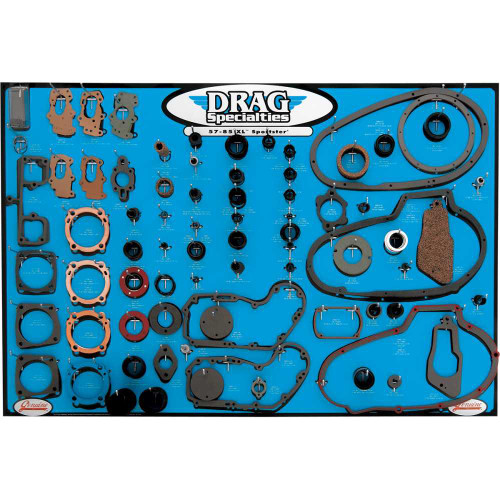 DRAG SPECIALTIES 0934-0314 Drag Specialties Gasket Display - Xl
