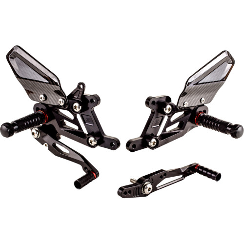Gilles Tooling Fxr Rearset - Black - Bmw Fxr-Bm04-B