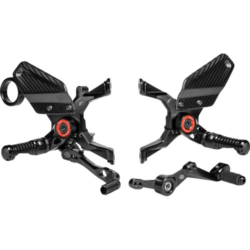 Gilles Tooling Mue2 Rearset - Black - Bmw Mue2-Bm05-B