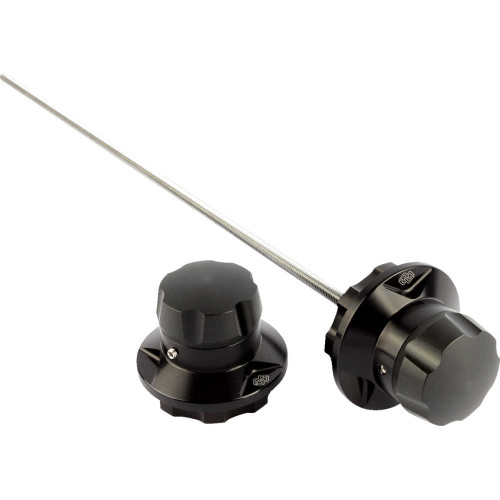 GILLES TOOLING GTARY02B Gilles Tooling Rear Axle Protector - Black - Yamaha Gta-R-Y02-B