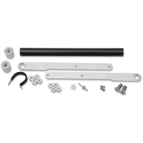 Straightline Performance Rear Bumper - Carbon Fiber/Aluminum - Polaris 182-105